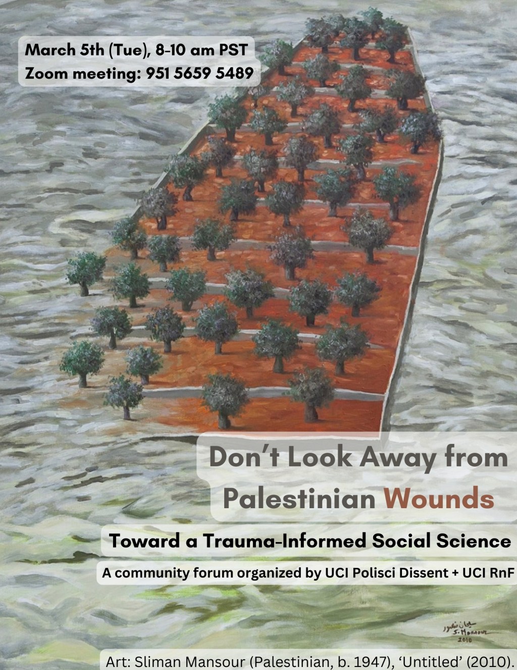 Don’t Look Away from Palestinian Wounds: Toward A Trauma-Informed Social&nbsp;Science